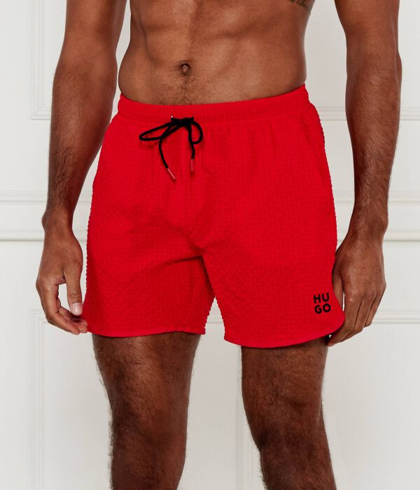 

Плавки-Шорты Chaffle Regular fit Hugo Bodywear, красный