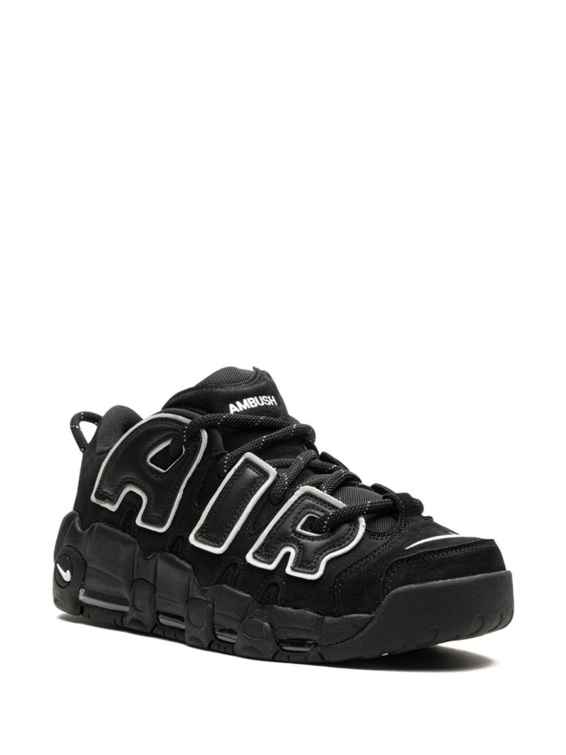Кроссовки Air More Uptempo Ambush-Black/white Nike, черный — фото 2