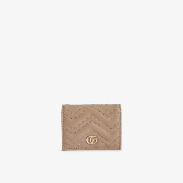 

Кошелёк из кожи GG Marmont Gucci, мультиколор