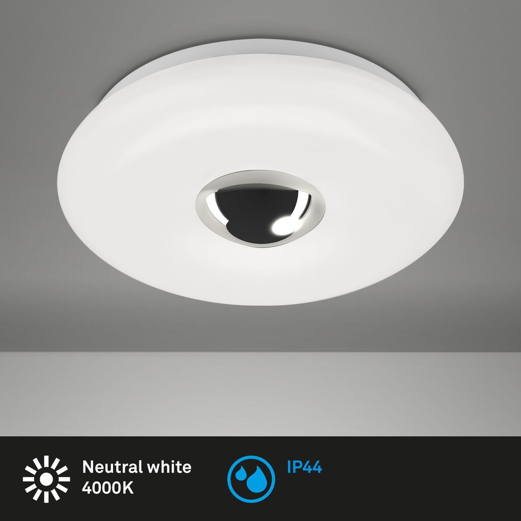 

Briloner Leuchten NALU Светодиодный светильник для ванной комнаты 1x LED 12 Вт 1200 лм пластик-металл хром-белый, серебро