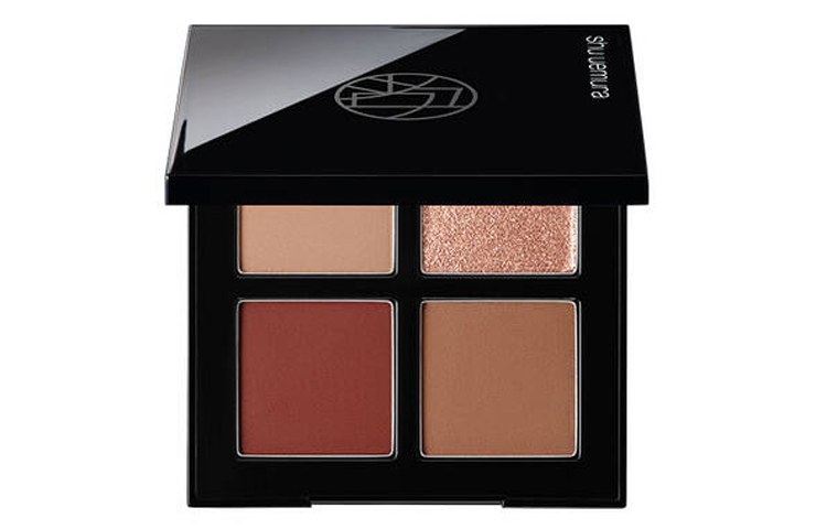 Shu Uemura Master 3D Effect Multicolor 4 цвета теней для век легко растушевываются стойкие подчеркивающие глаза 1,4 г*4 — фото 4