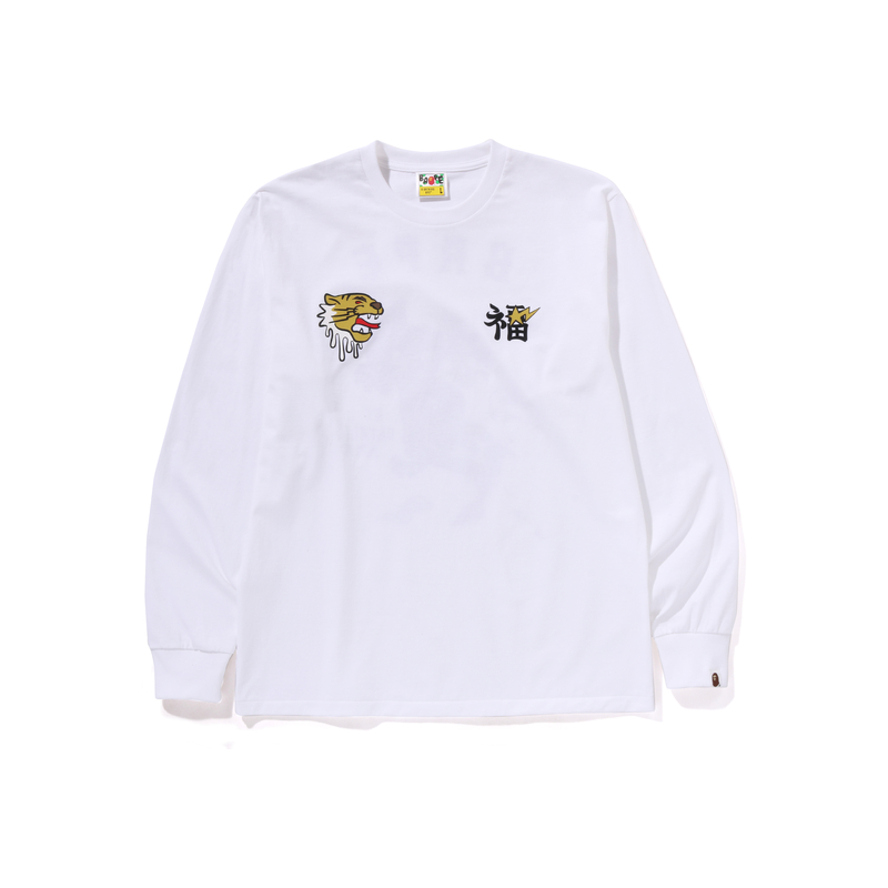 Мужская сувенирная футболка с принтом A BATHING APE, черная — фото 4