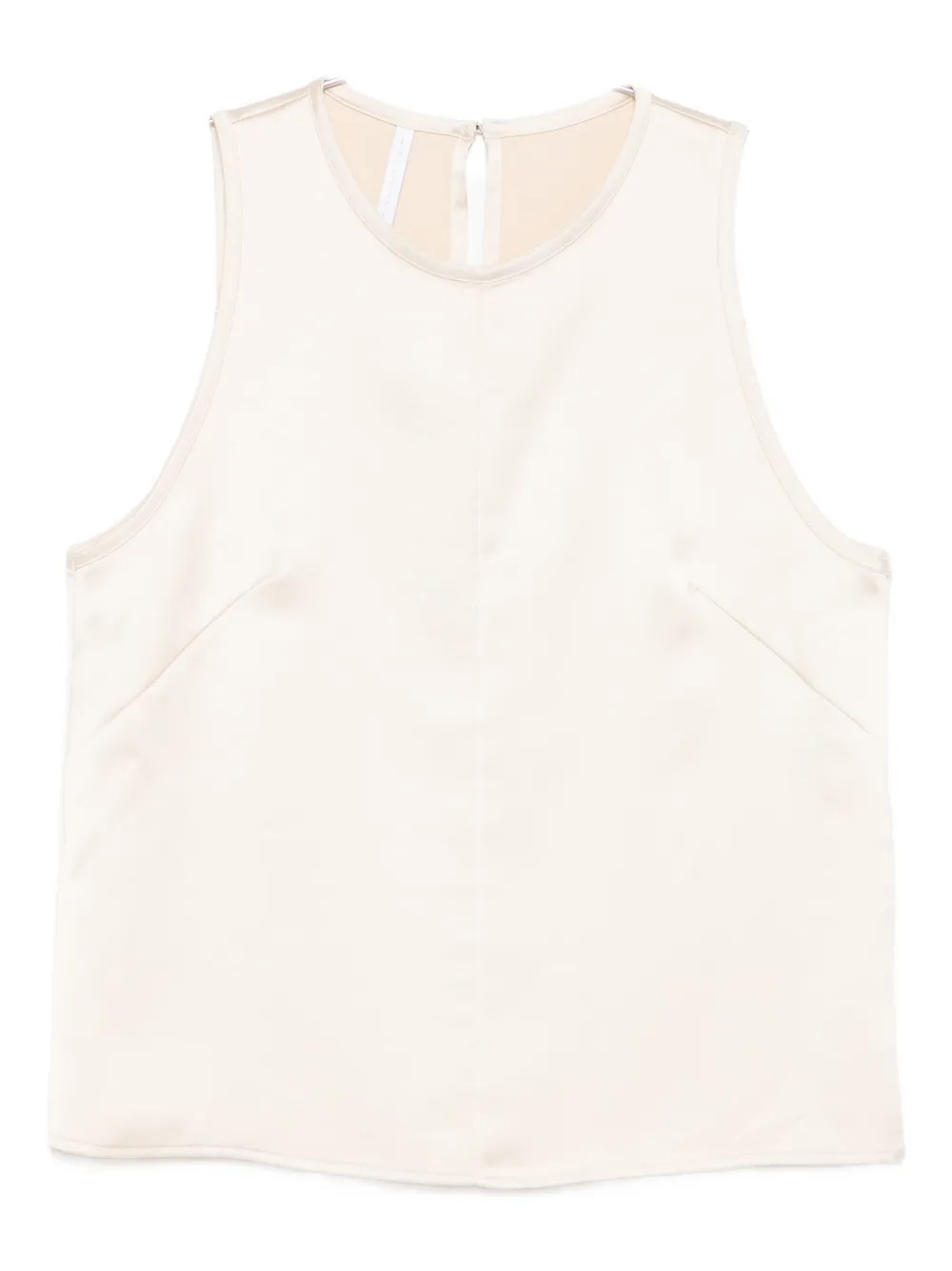 

Топ без рукавов с атласным блеском Imperial, белый