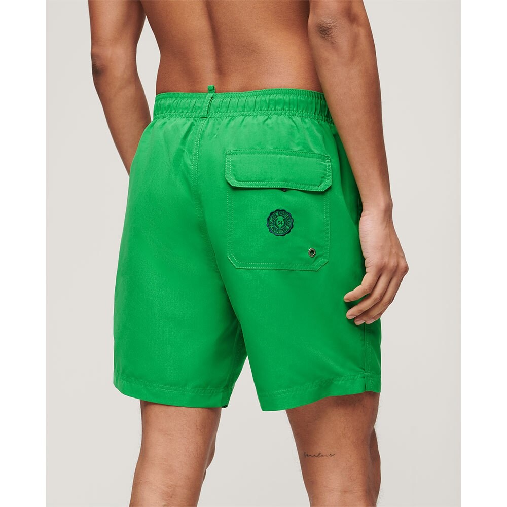 Шорты для плавания Superdry Vintage 17´´ Swimming Shorts, зеленый — фото 2