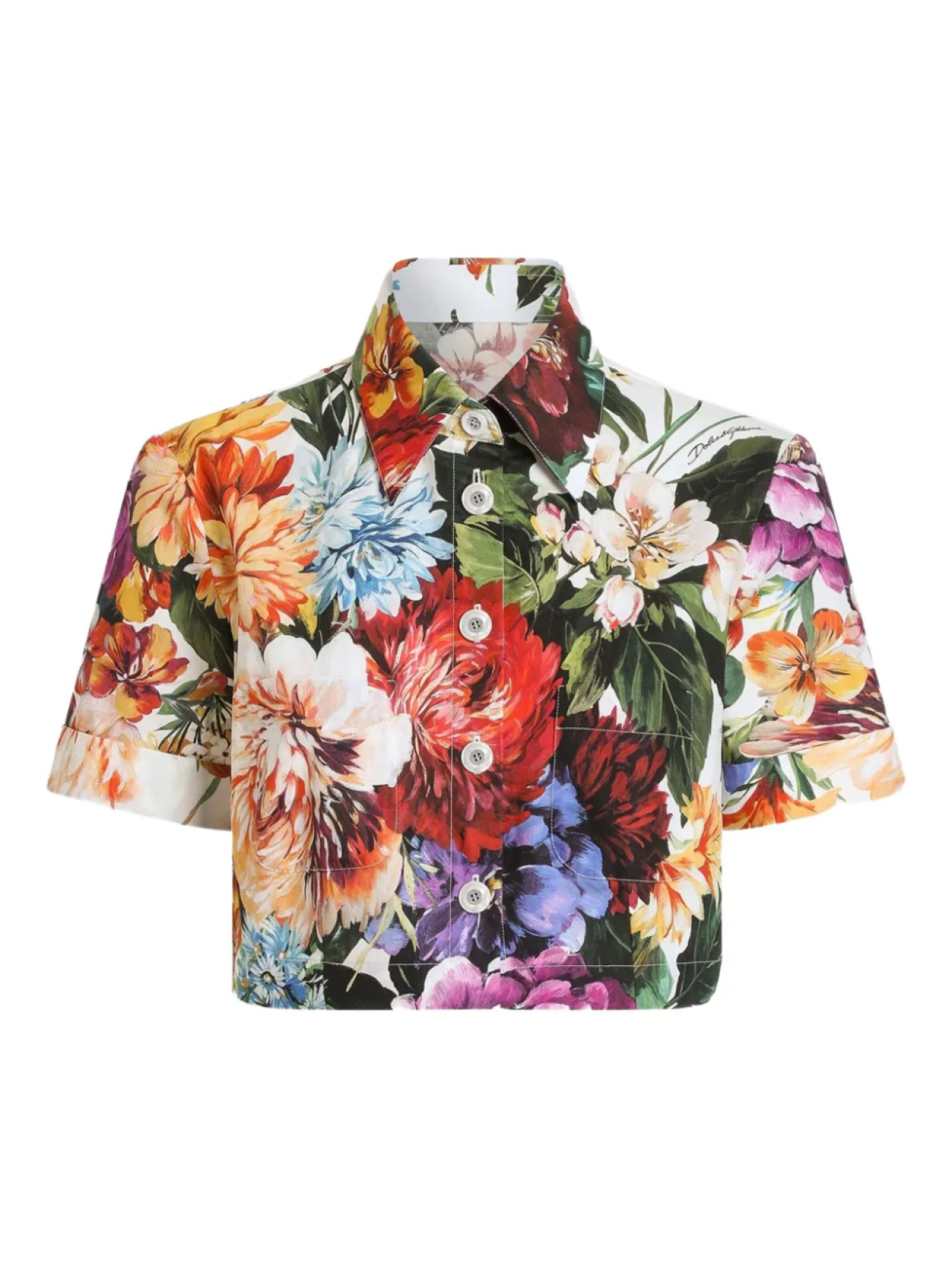 

Dolce & Gabbana рубашка на пуговицах, белый