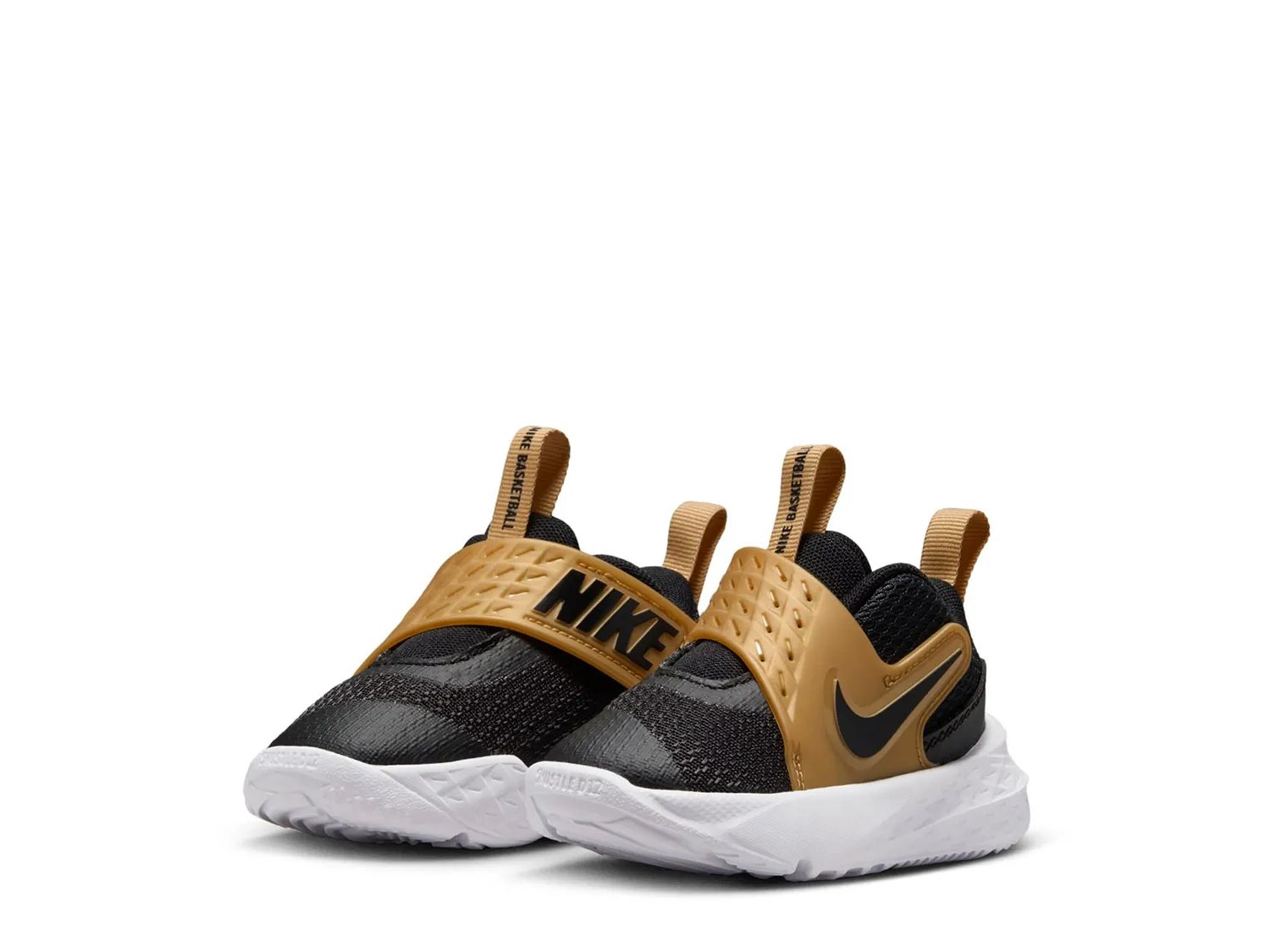 Кроссовки Nike Team Hustle D 12 Sneaker - Kids', черный/черный — фото 3
