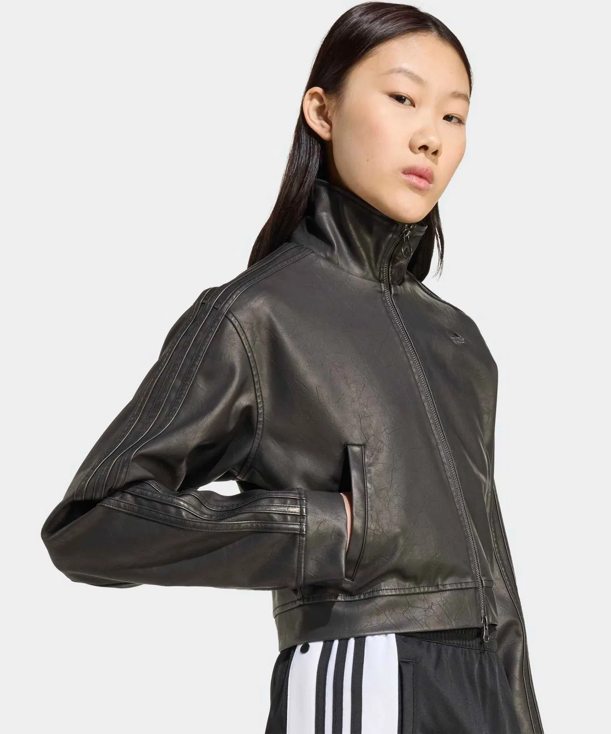 Куртка Firebird Blazer adidas Originals, черная — фото 3