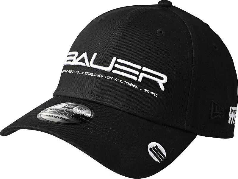 

Кепка Bauer Senior New Era 9Forty Overbrand, черный
