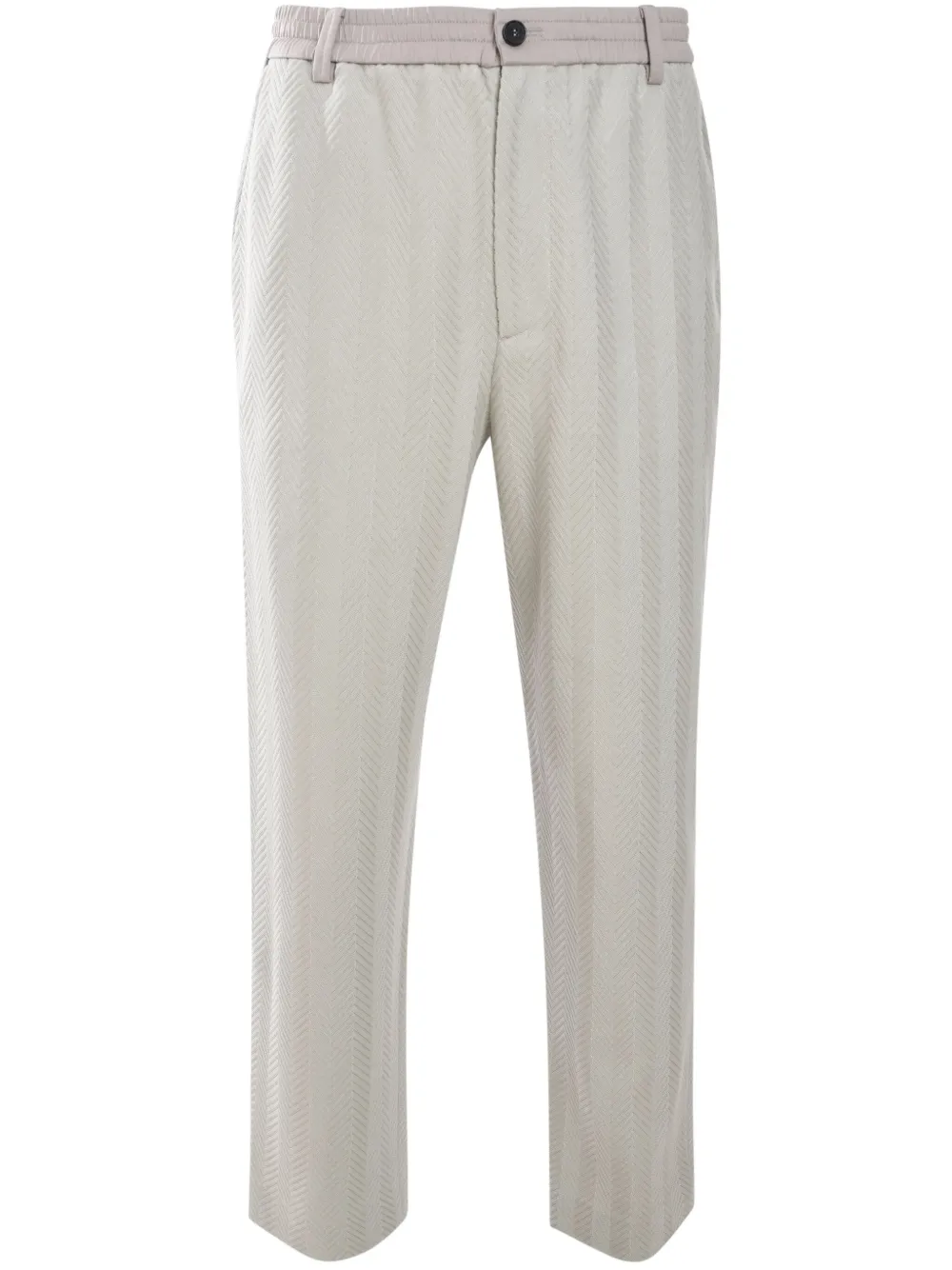 

Брюки с узором зигзаг Missoni, серебяный