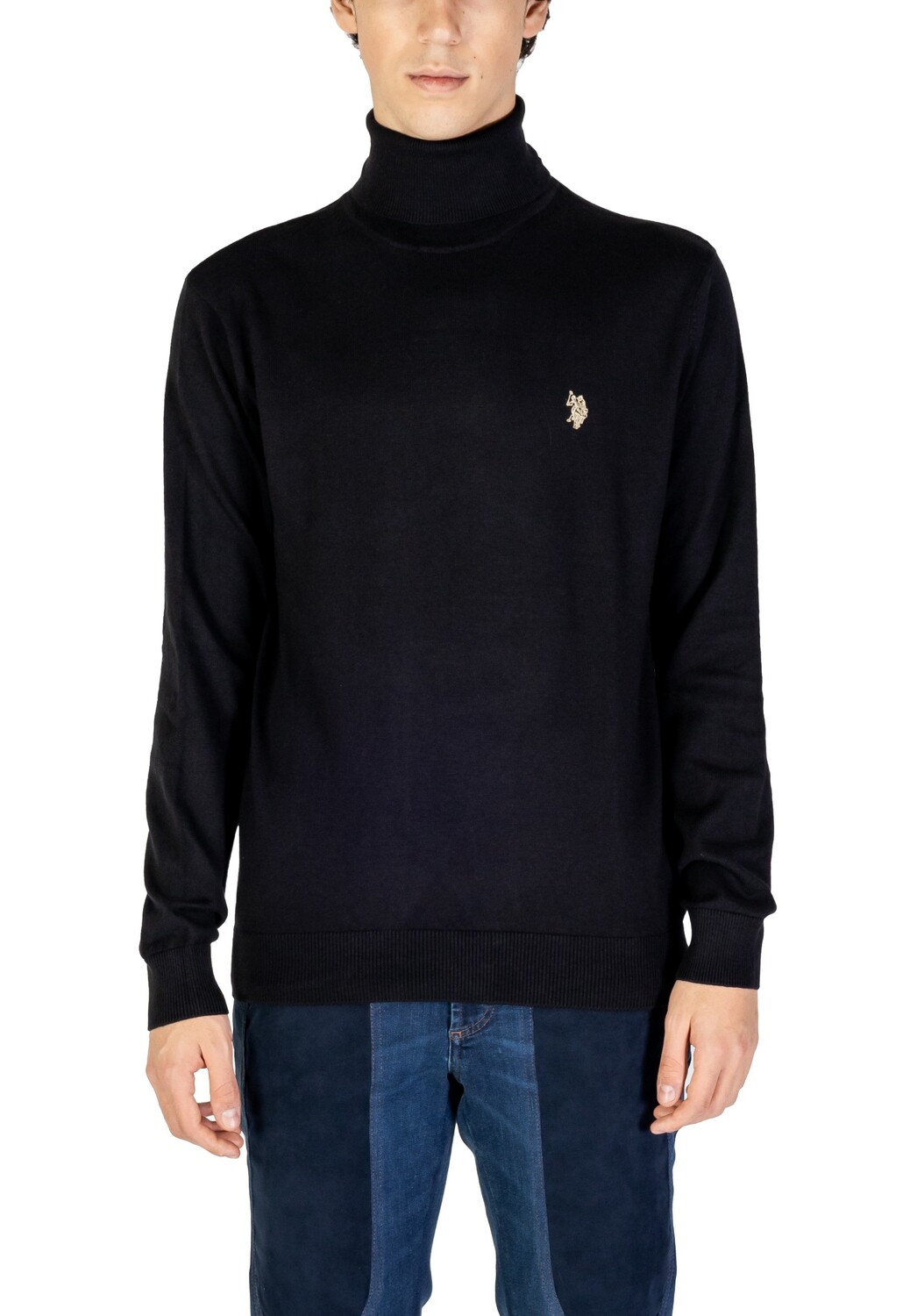 

Джемпер U.S. Polo Assn. с высоким горлом, черный