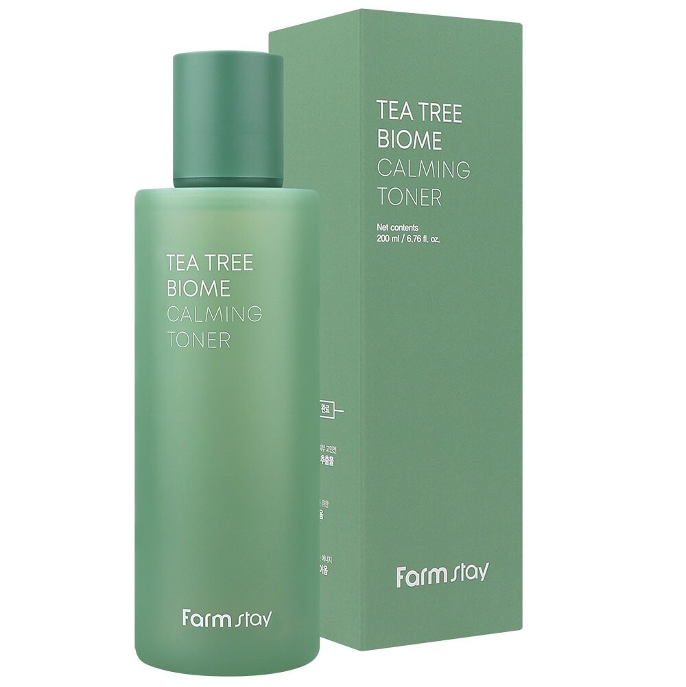 

FarmStay, Успокаивающий тоник для лица Tea Tree Biome, 200 мл