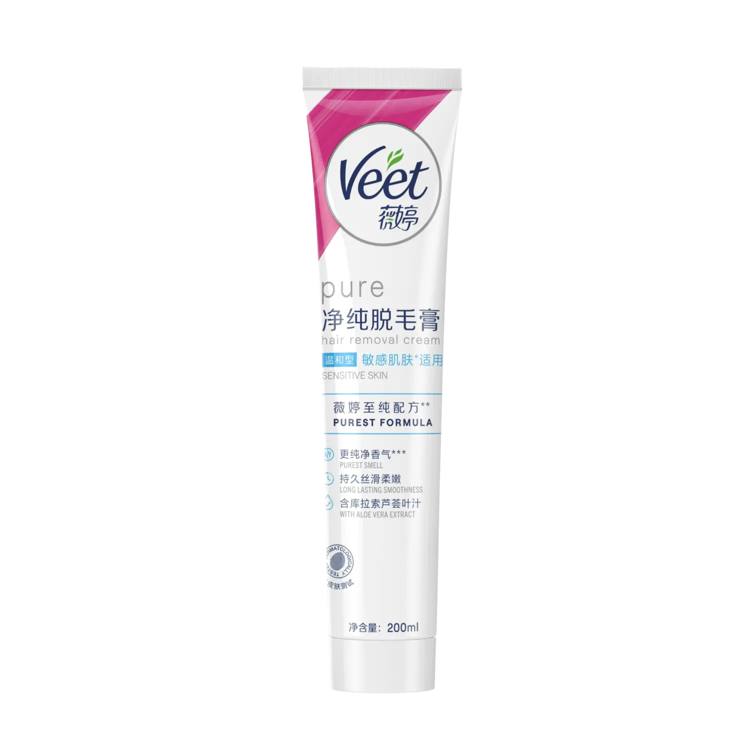 Крем для депиляции чувствительной кожи Veet Pure, 200 мл*3 — фото 2