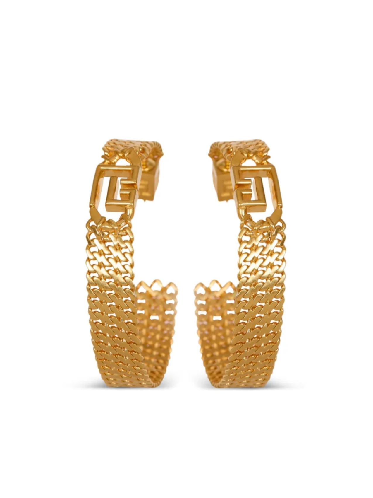 

Balmain серьги-кольца Sync PB, золотой