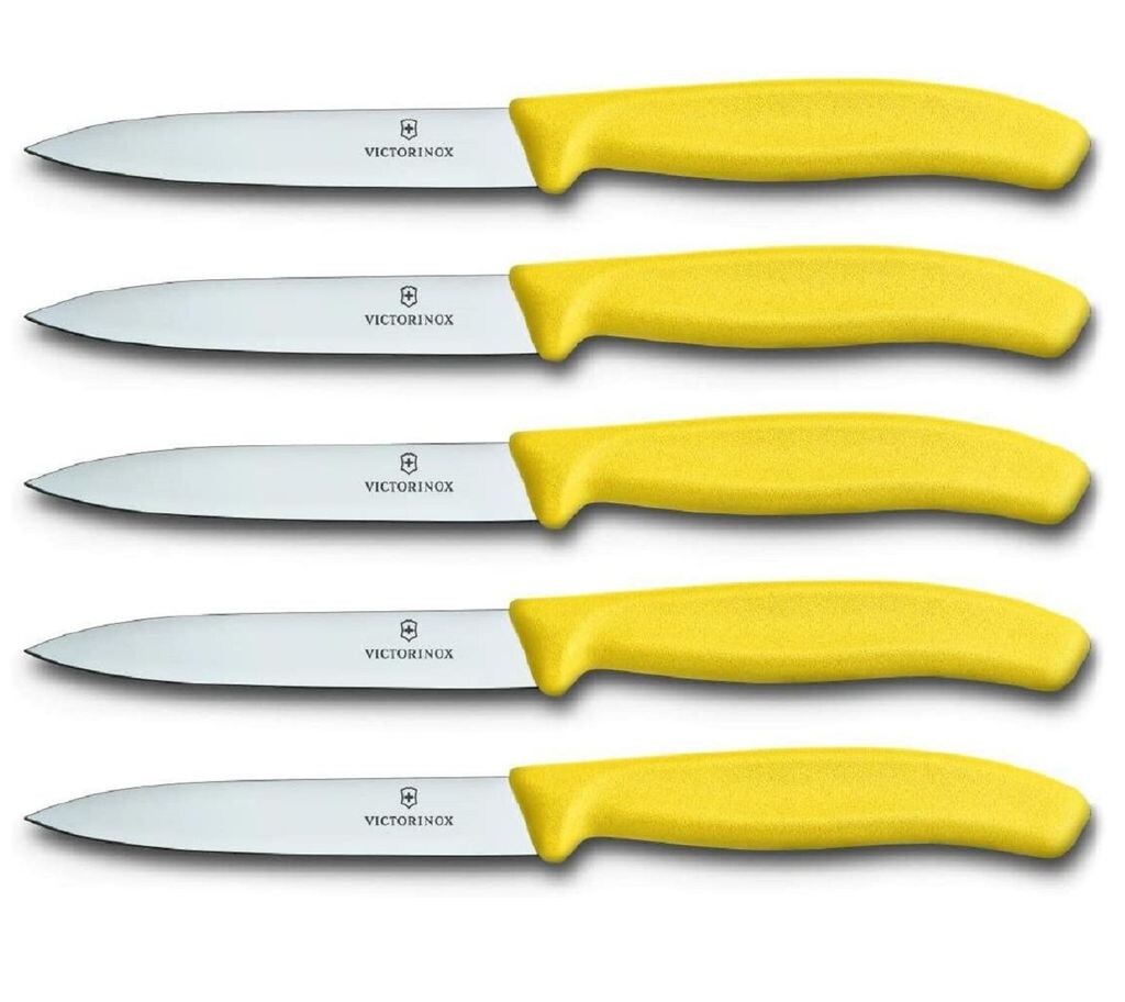 

Набор ножей для овощей Victorinox Swissclassic, 5 шт., желтый, 6.7706.L118.5 Victorinox Swiss Army