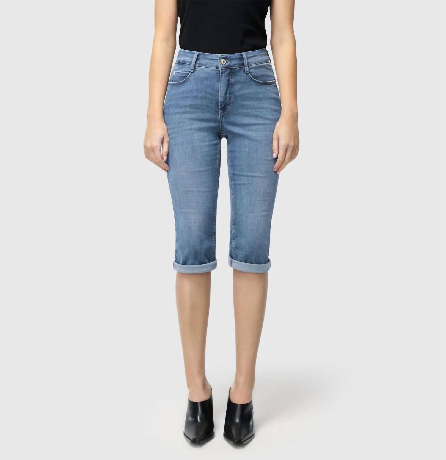 

Джинсы Dream Sun Capri в светло-голубом оттенке MAC Jeans
