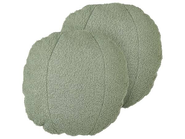 

Подушка Beliani 2 шт RUTABAGA, 30x30x30 см, зеленый
