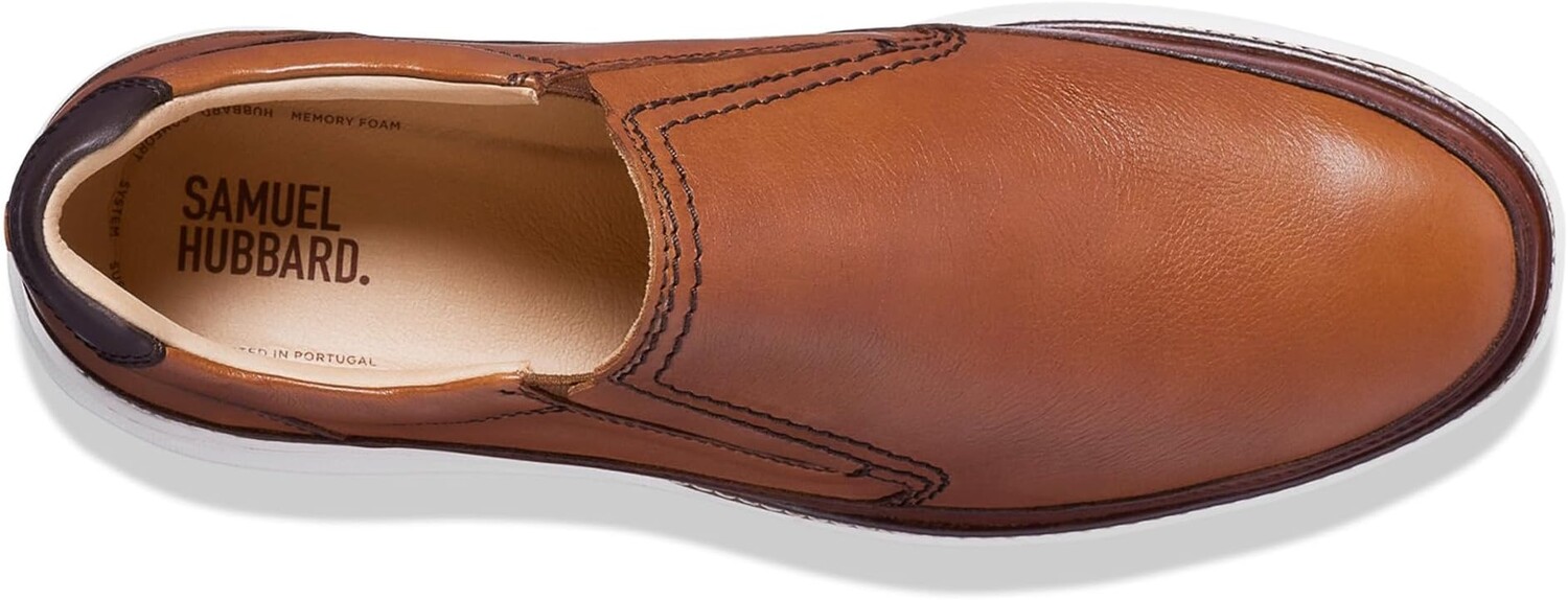 Оксфорды Rafael Slip-On Samuel Hubbard, светло-коричневая кожа — фото 2