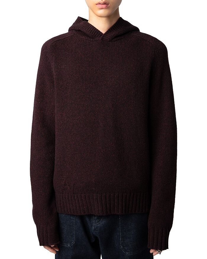 

Свитер с капюшоном Zadig & Voltaire Jordin Arrow, красный