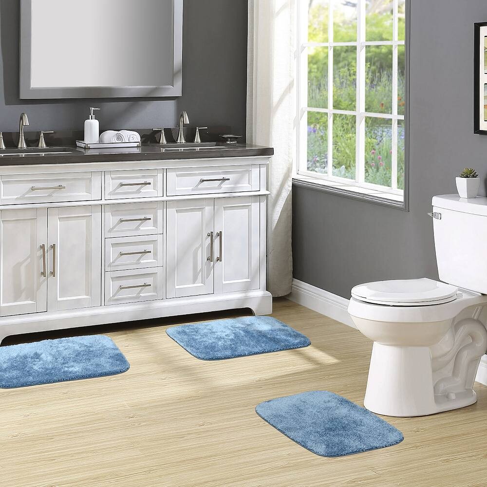 

Коврик-гирлянда «Деко», набор для ванной из 3 предметов Garland Rug, цвет Linen