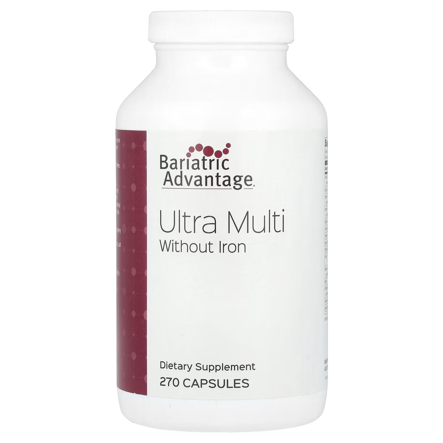 

Ultra Multi без железа, 270 капсул Bariatric Advantage