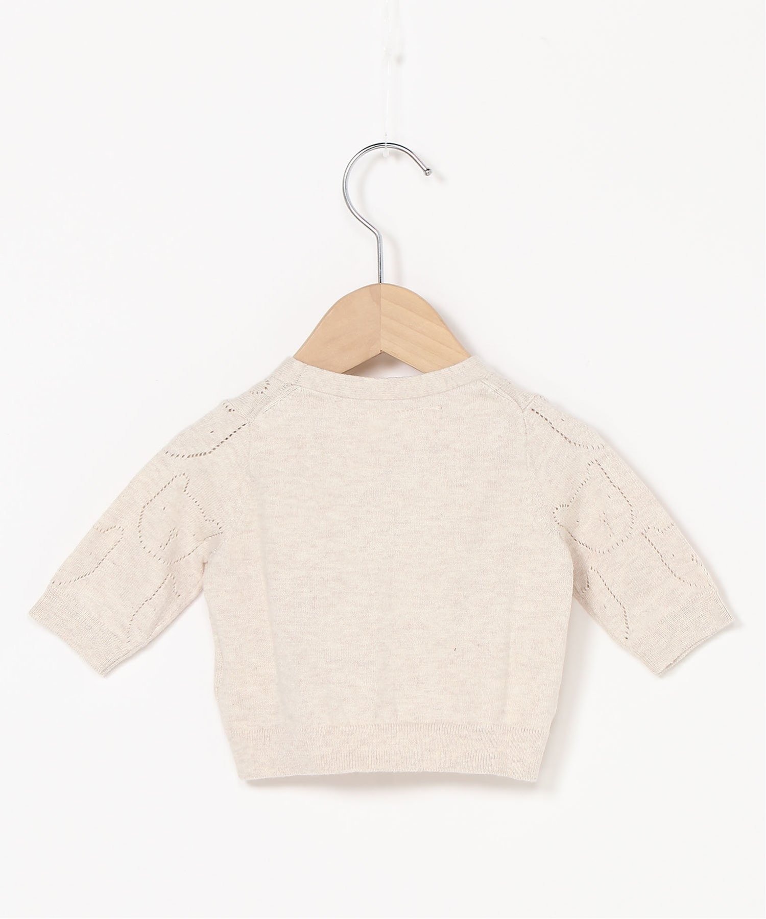 (K) Кардиган с заостренным хвостом (детский) GAP, OATMEAL_HEATHER_B0210 — фото 2