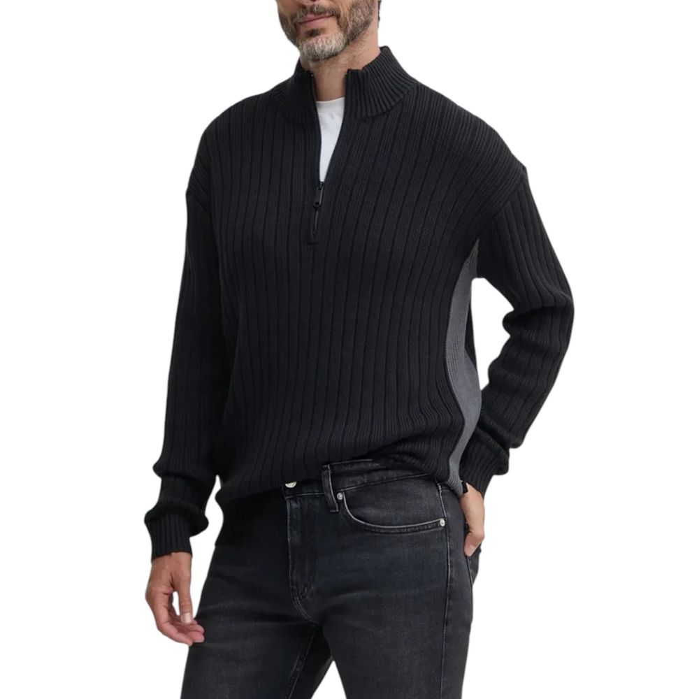 

Черный хлопковый кардиган Calvin Klein Jeans