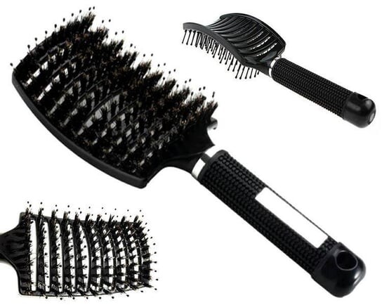 

Щетка Для Выпрямления Кератина, Черная Ag647C, Topshine