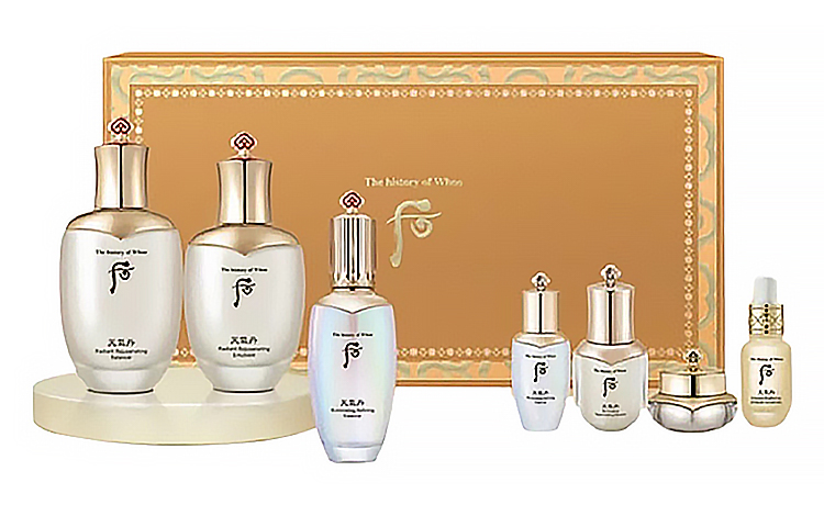 

Набор Weather Dan Serum Skincare для увлажнения и контроля жира, семь предметов The History Of Whoo