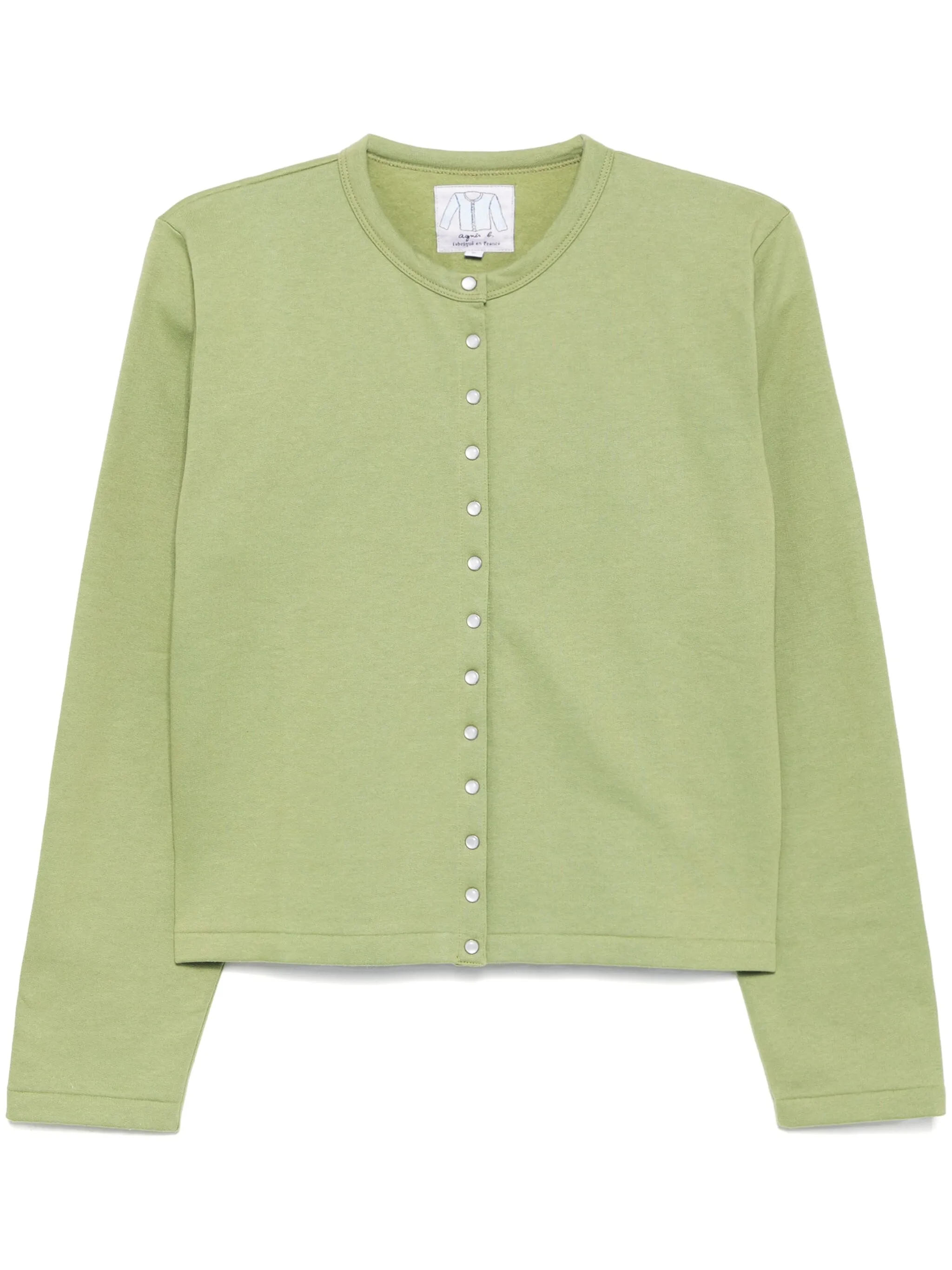 

Кардиган Pressions Agnès B., зеленый