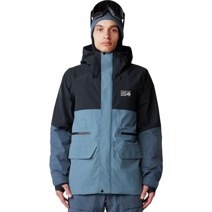 

Куртка Mountain Hardwear First Tracks Mountain Hardwear, Asiatic Blue/Montauk Blue/Black