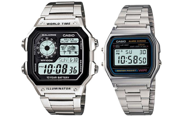 

CASIO Часы унисекс парные Table Series 45 мм черные