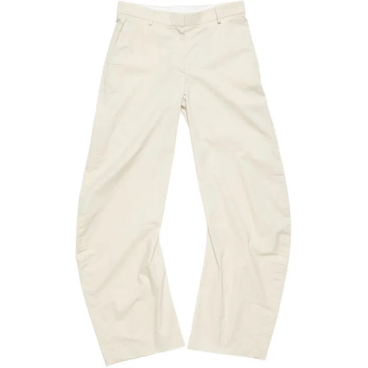 Широкие брюки Acne Studios Ecru