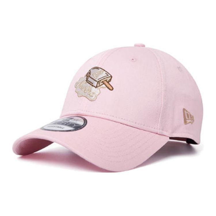 

New Era Хлопковая бейсболка унисекс розовая, Pink