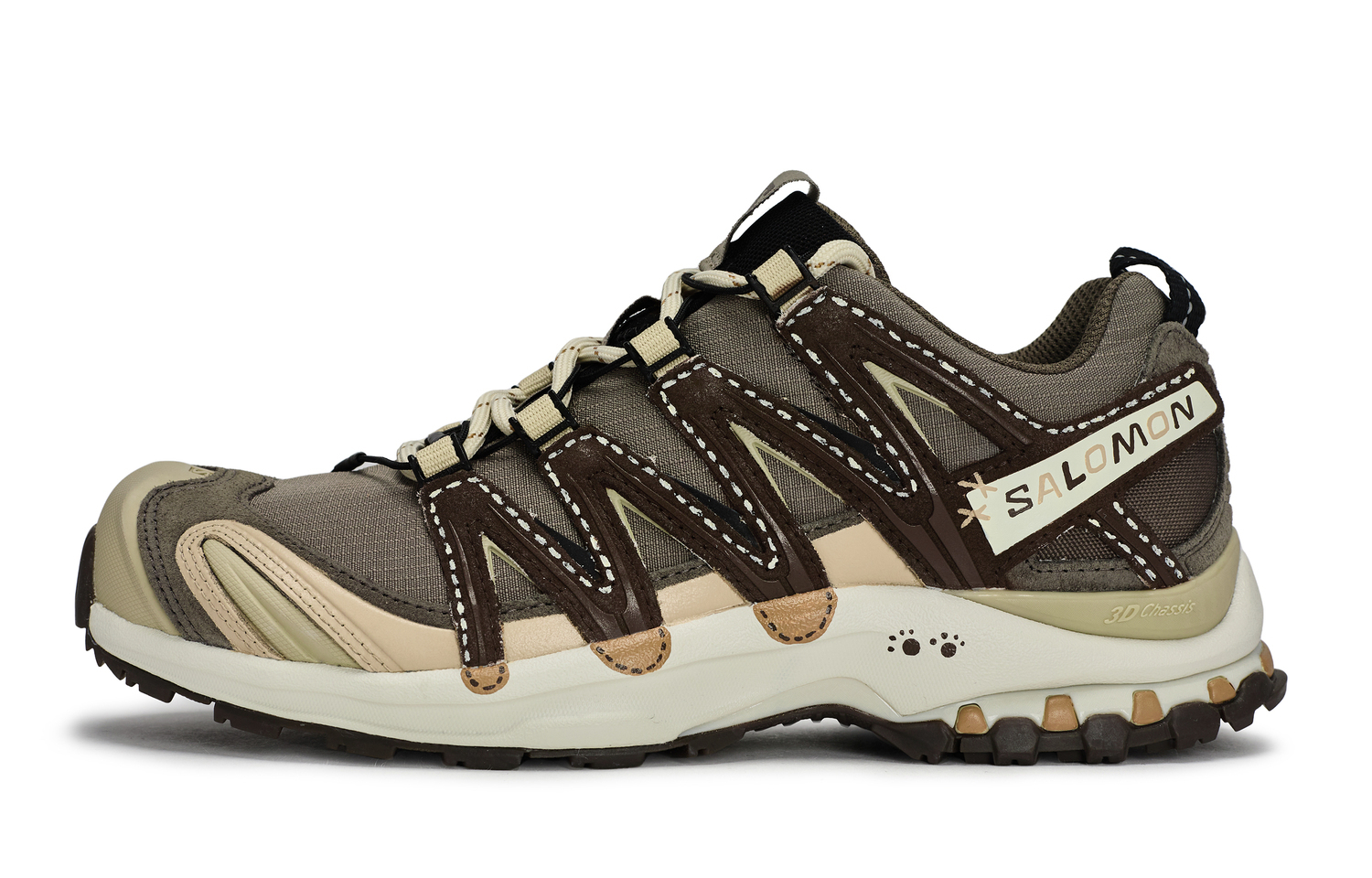 

SALOMON Кроссовки для бега XA PRO 3D Low top Unisex серо-коричневые