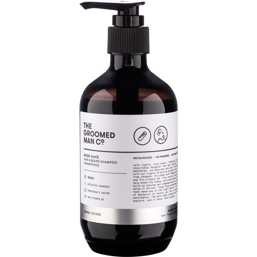 

Шампунь The Groomed Man Co. Musk Have Hair & Beard Shampoo, 300 ml