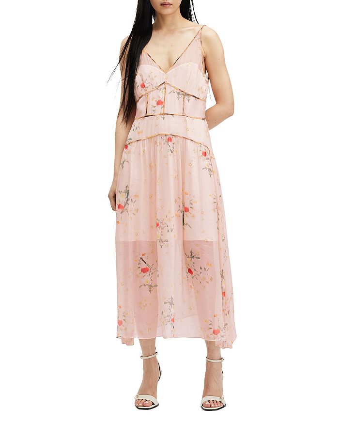 

Платье «Кора» цвета шафрана ALLSAINTS, фиолетовый
