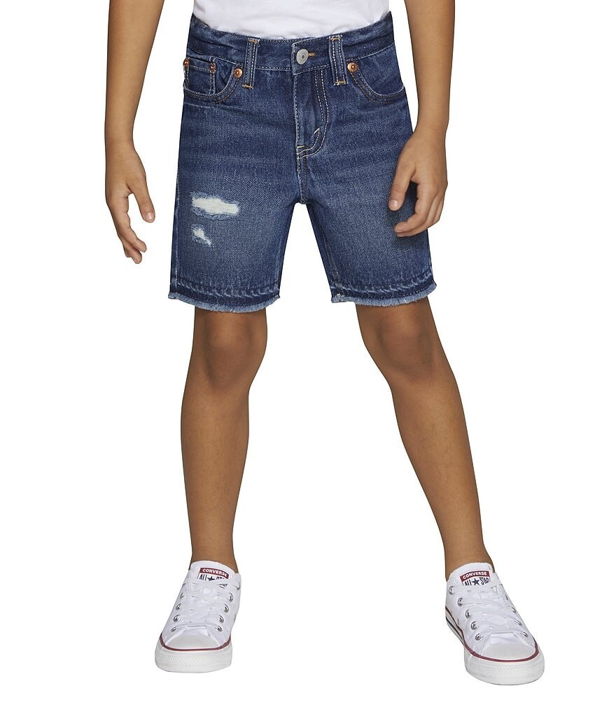 

Джинсовые шорты узкого кроя Levi's Little Boys 2T-7 511, синий