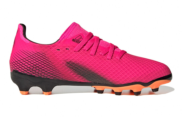 X GHOSTED Детские футбольные бутсы Детские низкие розовые/черные Adidas — фото 2