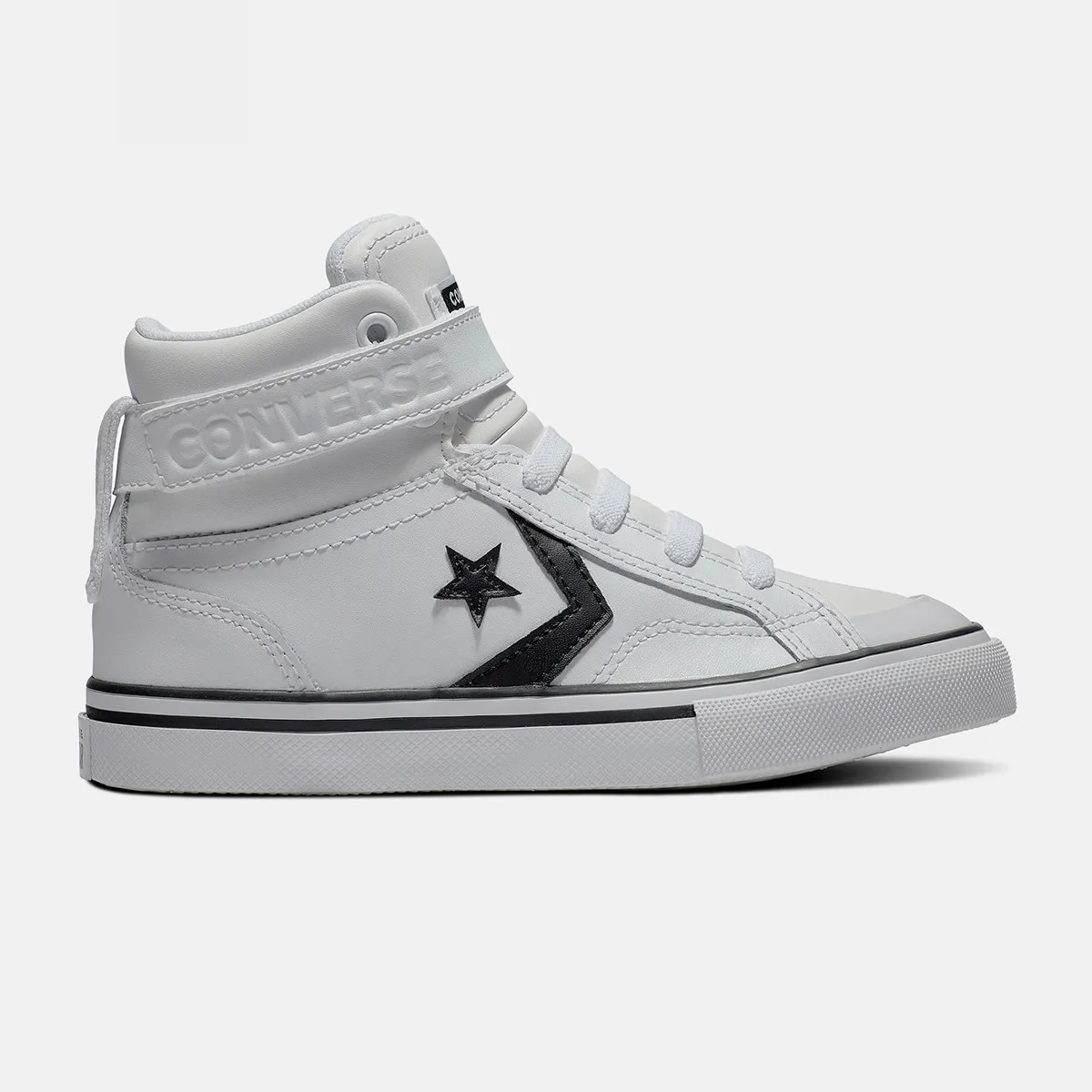 

Детские повседневные кеды Pro Blaze Strap Leather High Top Converse, белый