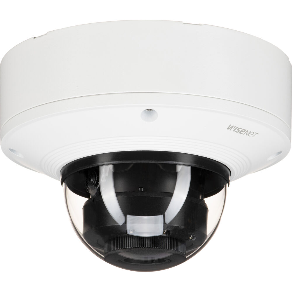 

Уличная сетевая купольная камера Hanwha Vision PNV-A9081R 4K UHD с 2,2-кратным зумом и функцией ночного видения