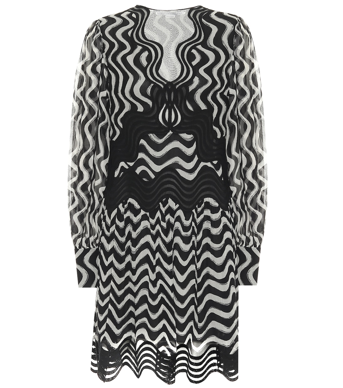 

Мини-платье из шелка Kinley Stella McCartney, Black Ivory