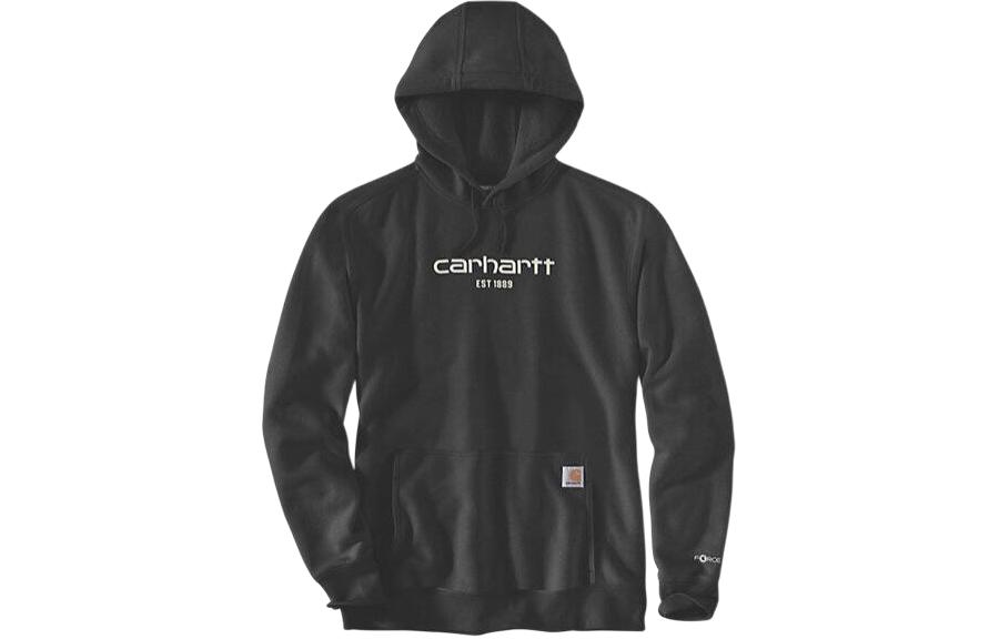 

106655 FORCE Collection Легкая толстовка с логотипом, свободного кроя, мужская Carhartt, черный