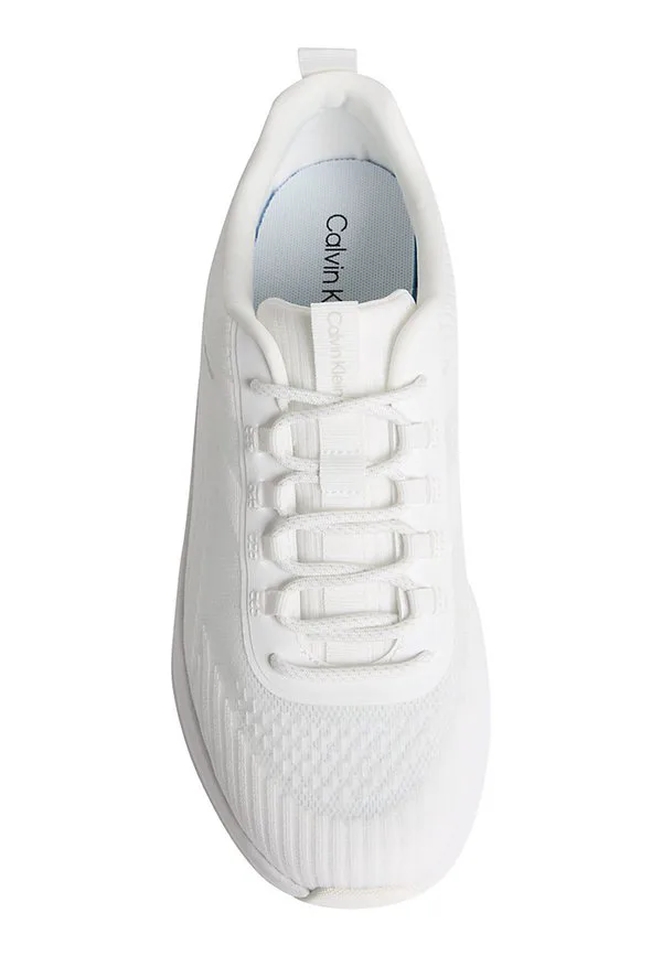 Кроссовки andrea в толстую полоску Calvin Klein, Triple Bright White — фото 3