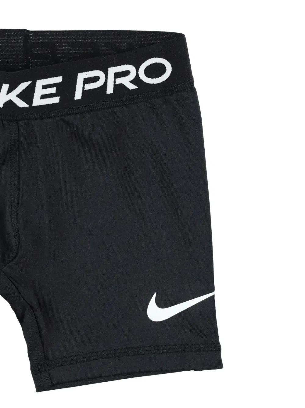 Шорты с логотипом на поясе Nike Kids, черный — фото 3
