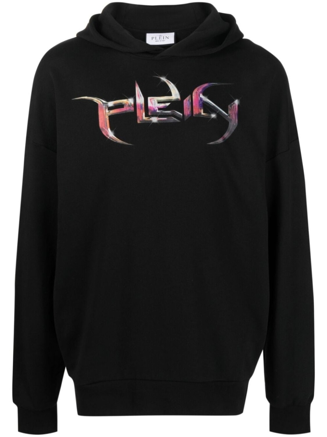 

Philipp Plein худи с логотипом Lettering, черный