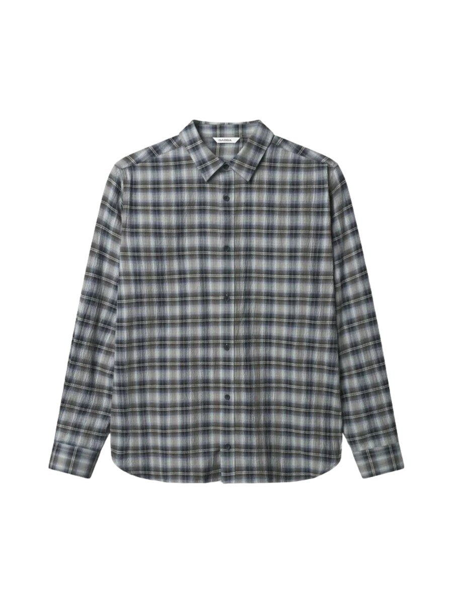 

Рубашка на пуговицах классического кроя GABBA Sven, Mottled Blue