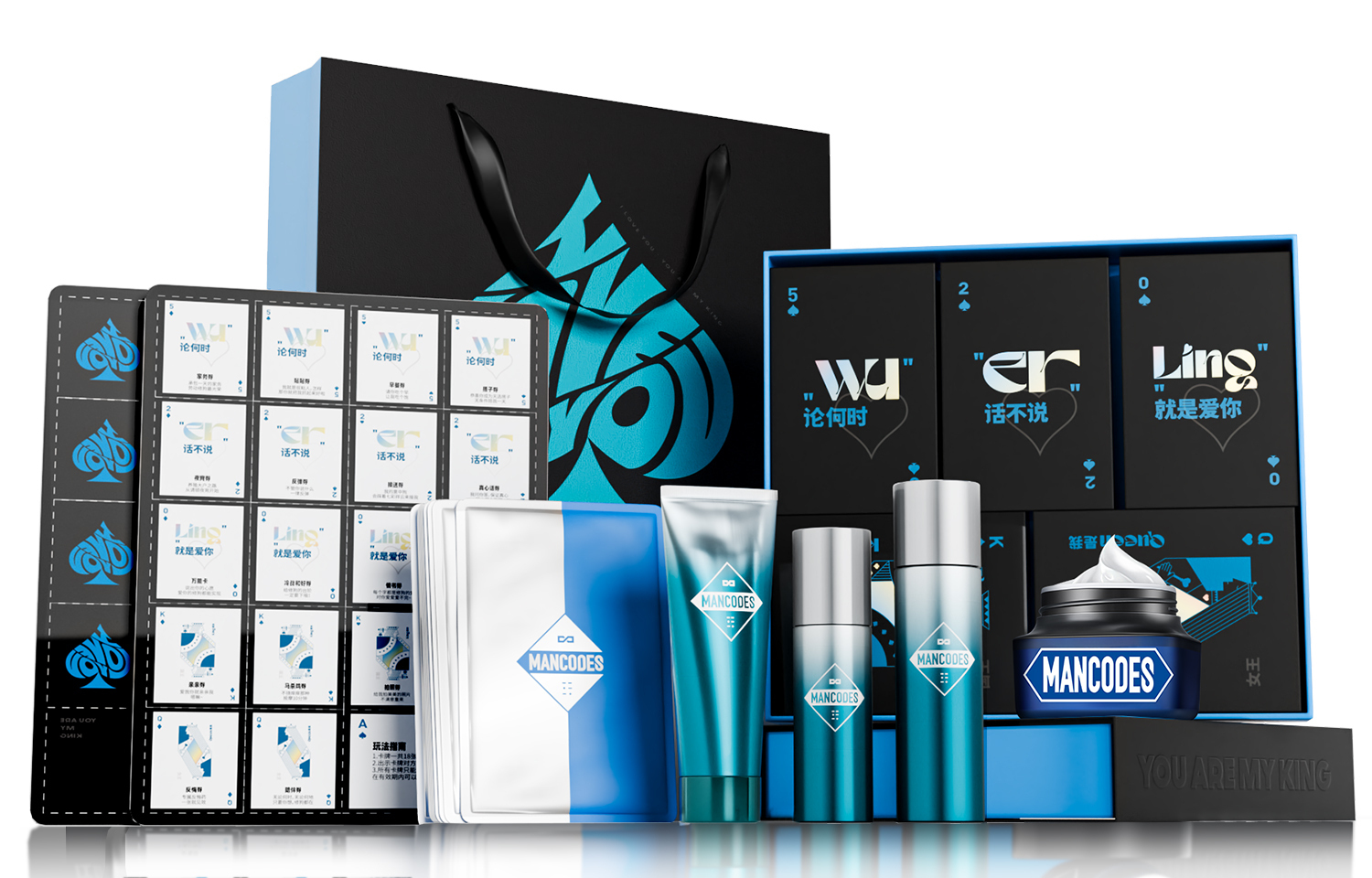 

Наборы для ухода за кожей для мужчин MANCOES