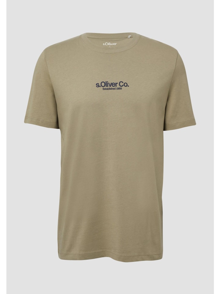 

Футболка цвета 78D1_оливково-зеленый s.Oliver
