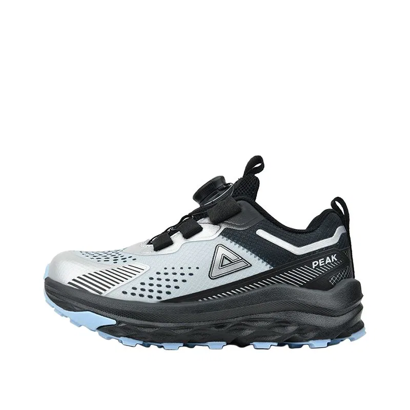 Кроссовки детские PEAK Youth Basketball Shoes серо-черные
