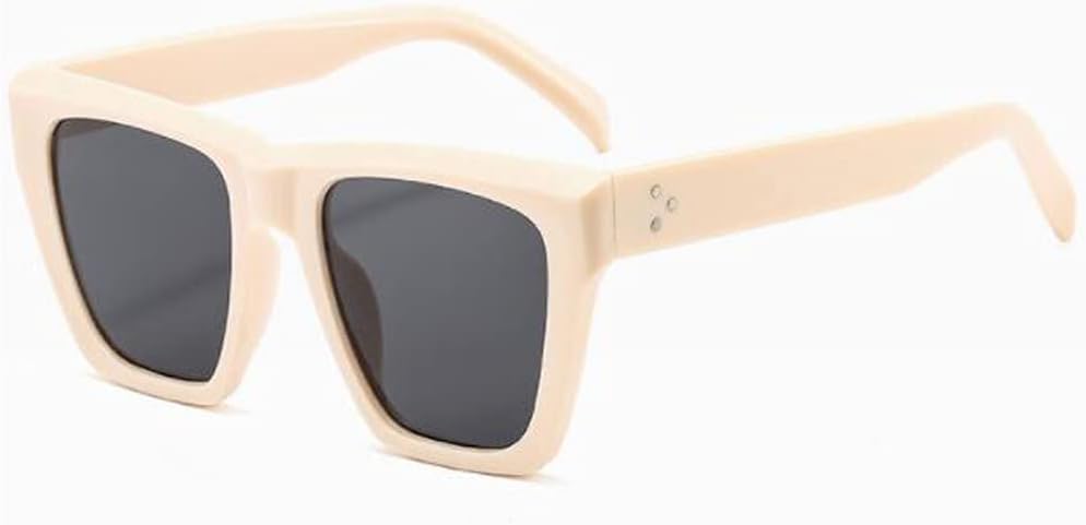 

Солнцезащитные очки «Кошачий глаз» с рисунком «рисовый лак», желейного цвета, крупная оправа, модные женские солнцезащитные очки с защитой от УФ-излучения (рисово-желтый) Weloveushop, Yellow